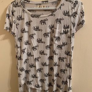 Hollister elephant tee